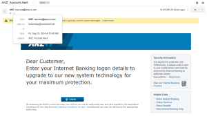 anz phishing