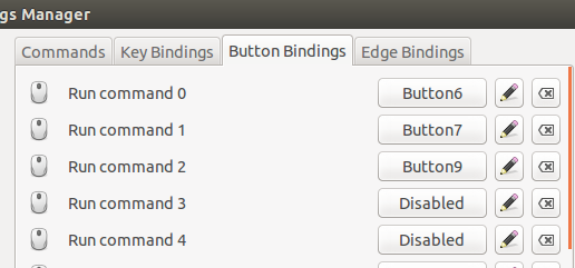button binding
