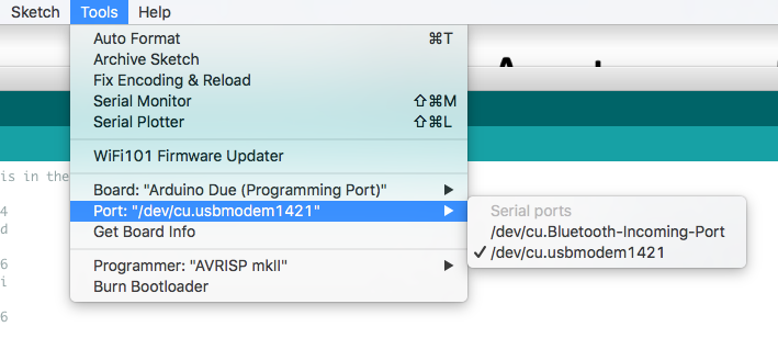 Getting started with Arduino Due Hello World on OSX – An Integrated World